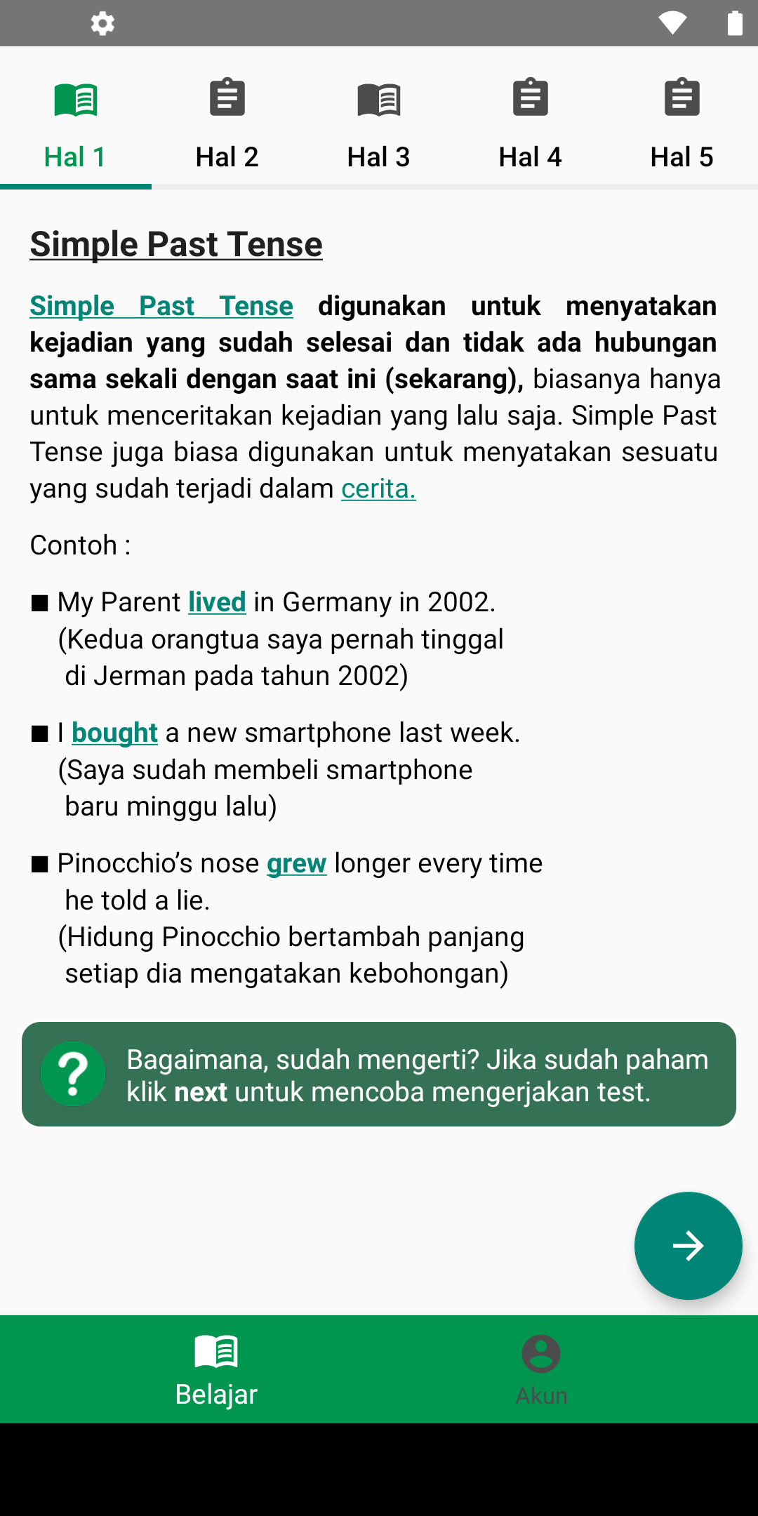 Belajar Bahasa Inggris